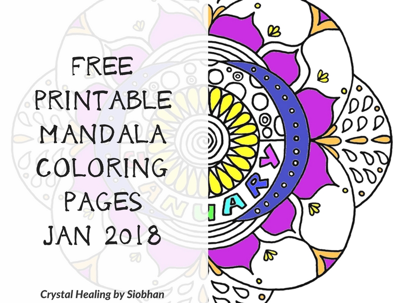 January’s Intuition Free Mandala