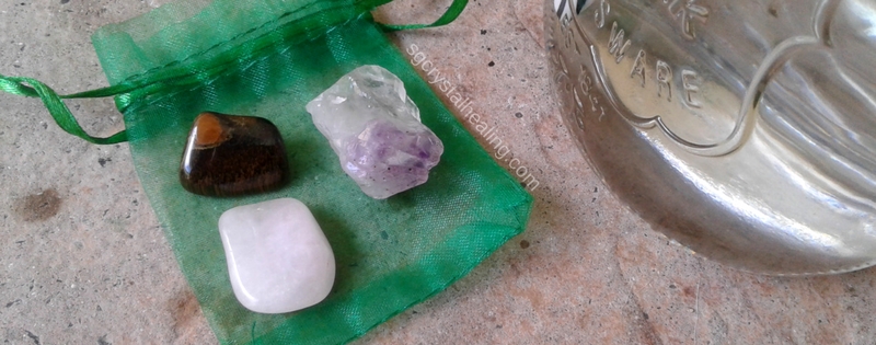 Crystals for Sugar Addiction Medicine Bag