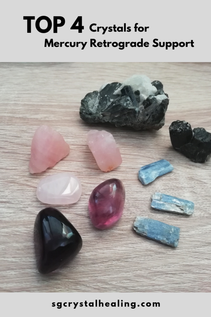 Crystals for Mercury Retrograde Support
