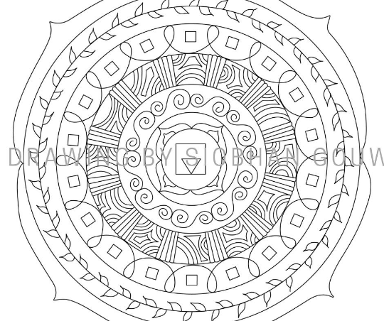 Chakra Coloring Pages For Kids