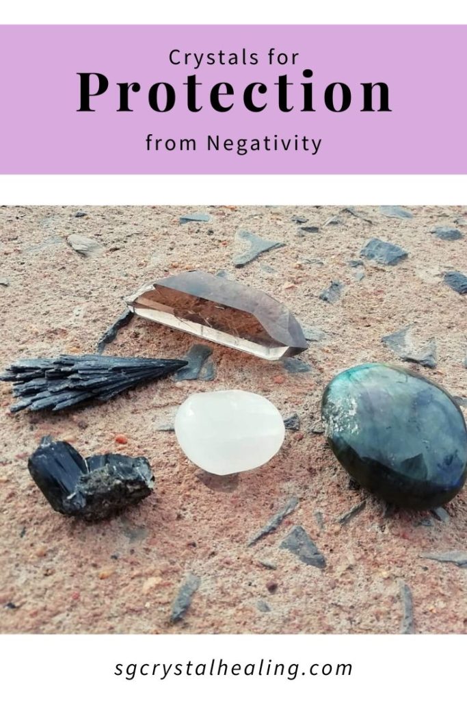 Crystals for Protection from Negativity